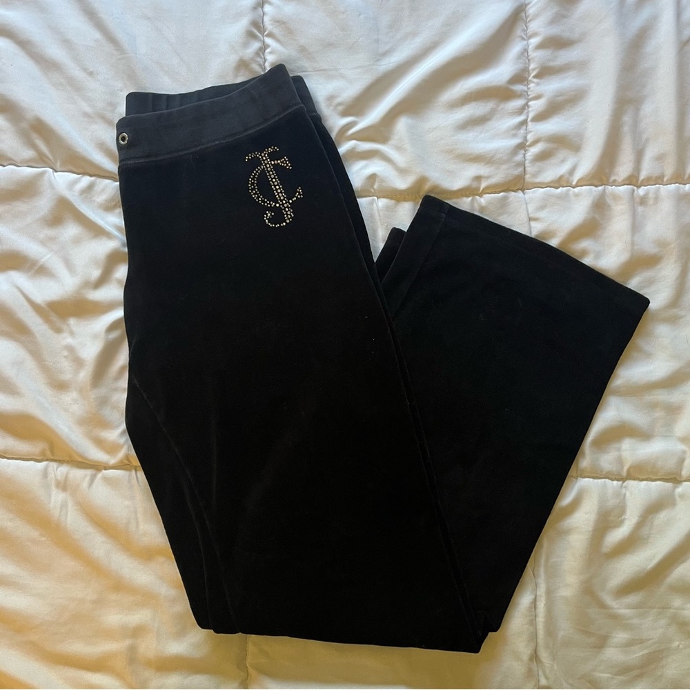 Juicy Couture velour track pants